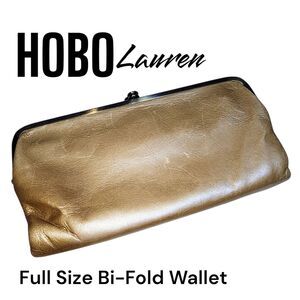 HOBO Lauren Gold Wallet